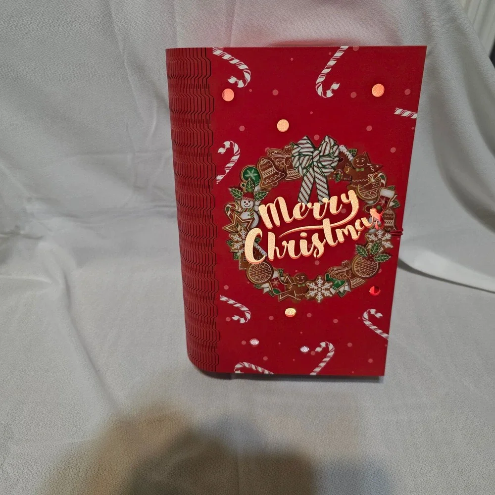 Battery Operated Lighted Hollowed Out‎ Christmas Book